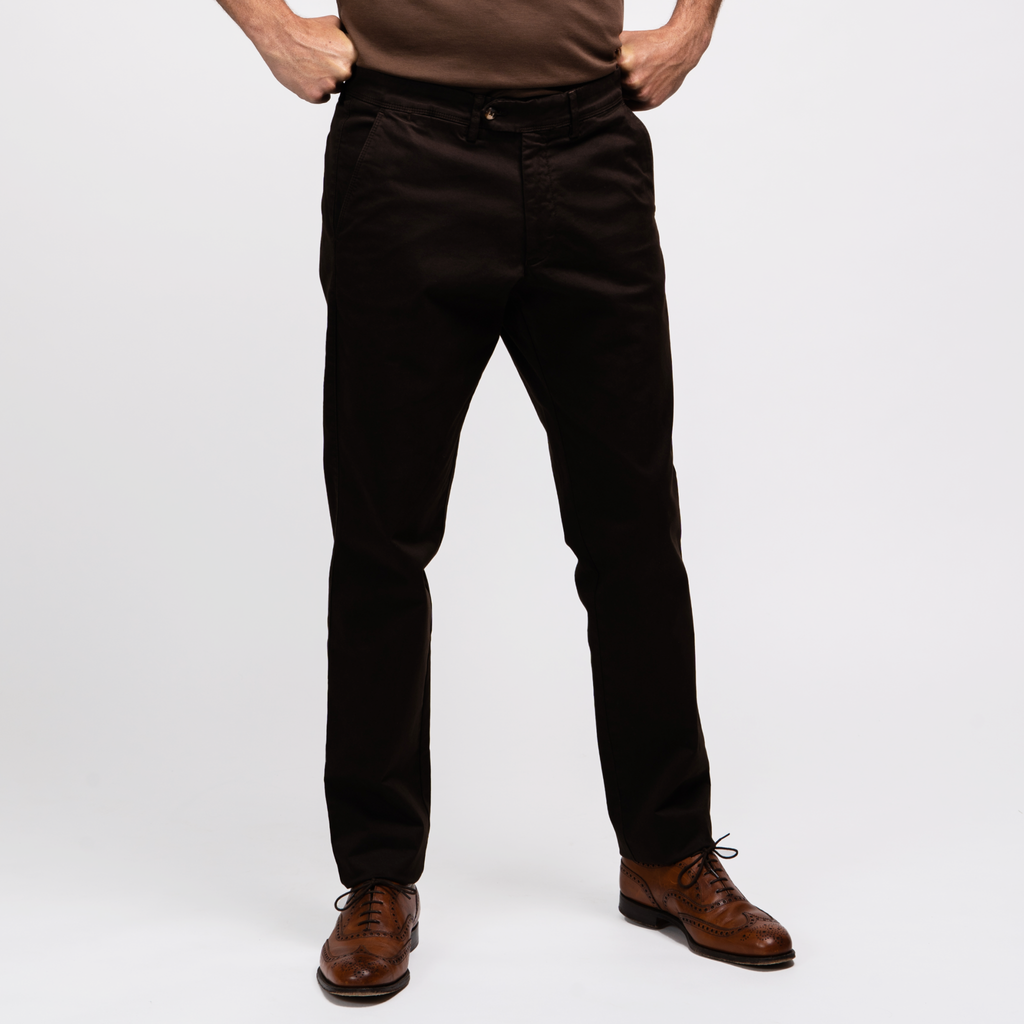 Victory Pants Brown front